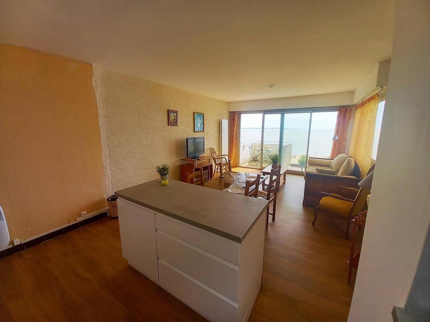 Royan - VUE MER pour cet APPARTEMENT face à la PLAGE - GRANDE CONCHE Extérieur photo