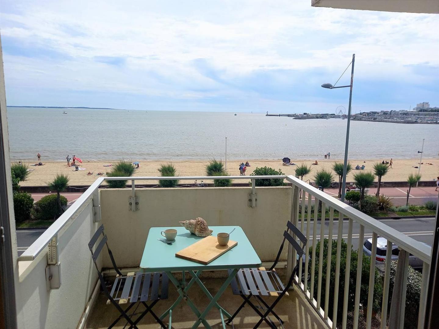 Royan - VUE MER pour cet APPARTEMENT face à la PLAGE - GRANDE CONCHE Extérieur photo